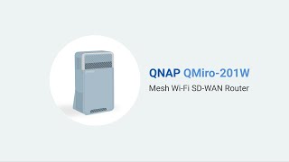 QNAP QMiro-201W | トライバンドメッシュWi-Fi SD-WANルーター (JP)