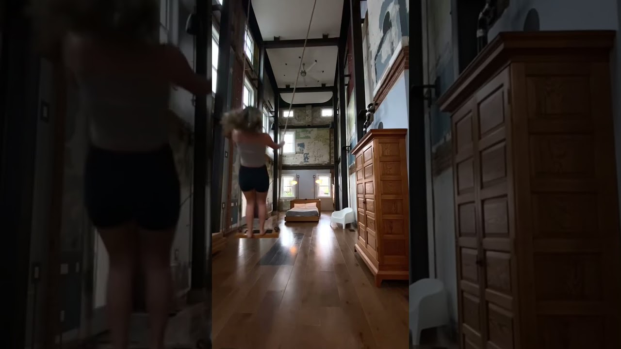 The house designed entirely around one swing ✨