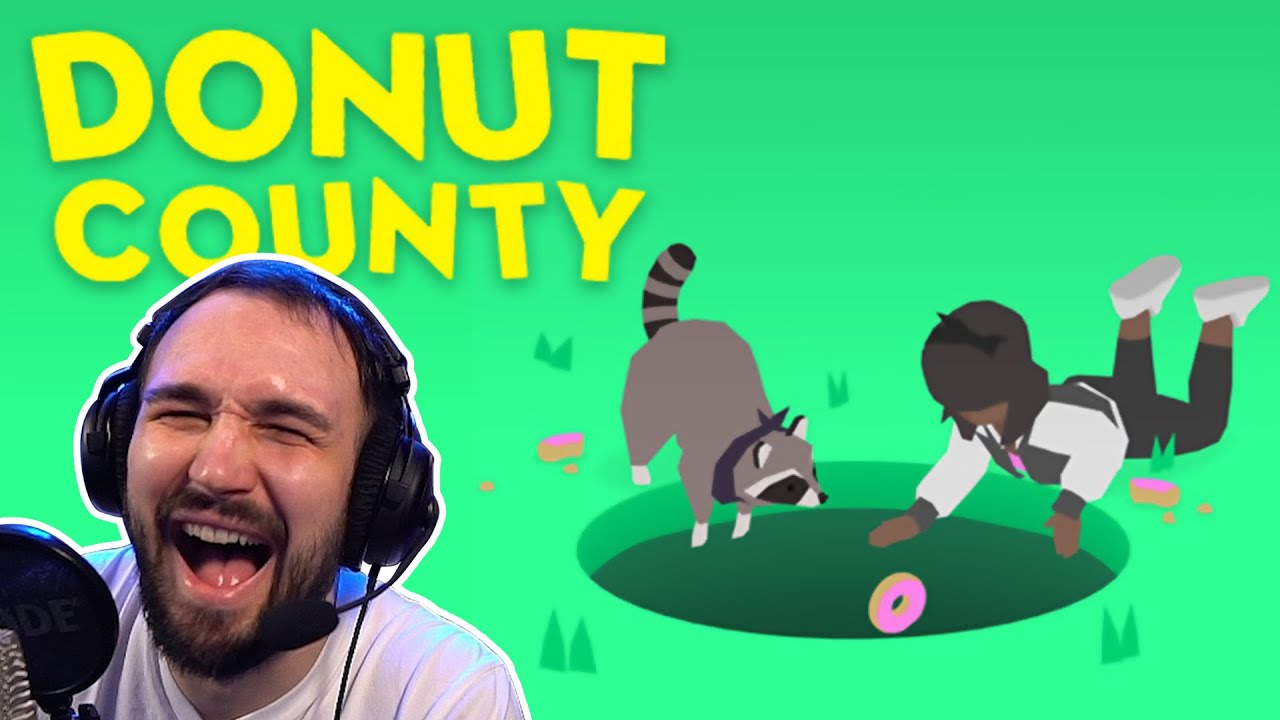 【 DONUT COUNTY 】 Part 1 and Finale |  Big Hole Goals | Live Gameplay | Reaction