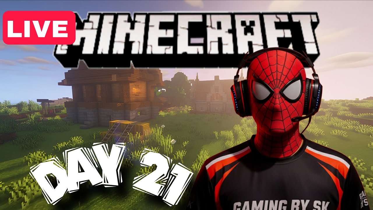 Minecraft Live Streaming Day 21 - YouTube