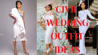 Most Beautiful and Elegant Dresses for Court/Civil/Registry Wedding * Civil Wedding Styles screenshot 3