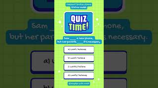 PRESENT SIMPLE STATIVE VERBS #english #grammar #exams #quiz #lessons