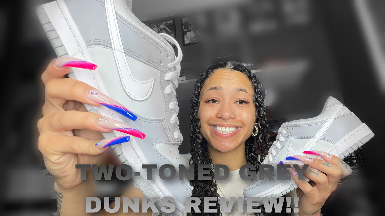 Two-Toned Grey Dunks REVIEW/ON FOOT!!!