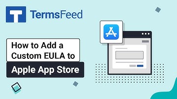 How to Add Custom EULA to Apple App Store Connect