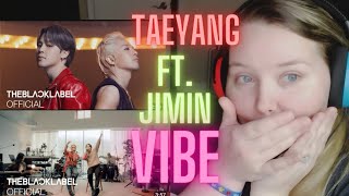 FIRST Reaction to TAEYANG ft. JIMIN of BTS - VIBE 🔥👏