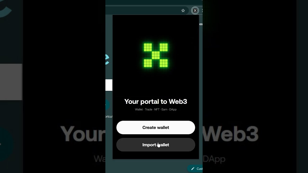 how to import crypto wallet