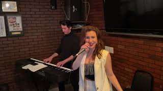 Olya & Dave Duo - Oops I Did It Again jazz version ( cover live )