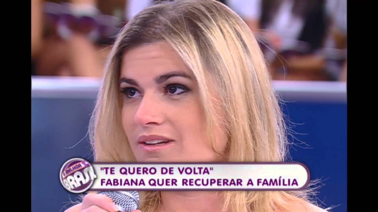 Te quero de volta: Fabiana tenta recuperar a família #ARQUIVOMDB