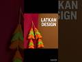 “Latest Latkan Design 2025 | Simple & Stylish DIY Tutorial” #youtubeshorts #diy #viral #tranding