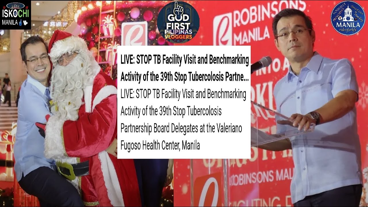 YormeIsko@39th Stop Tuberculosis Partnership Board Delegates/Kalusugan para sa mga Batang Maynila🤙☝