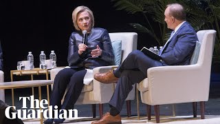 Hillary Clinton: 'Julian Assange must answer for what he has done'