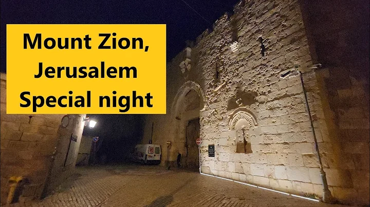 Informative nightly tour of Jerusalem on Mount Zio...