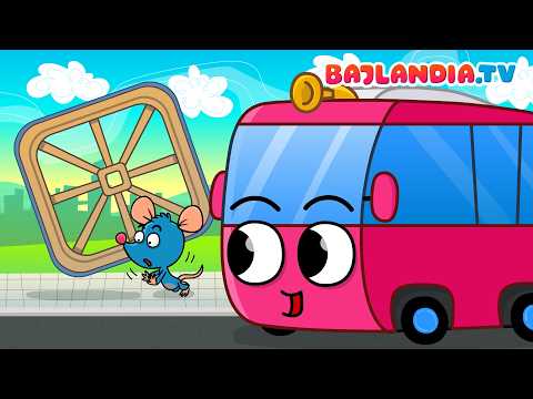Koła Autobusu 🚌 + Kółko Graniaste 🛞 | 2 Piosenki dla dzieci 🎶 | Bajlandia TV