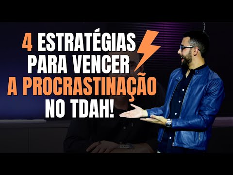 Vídeo: 4 maneiras de vencer a procrastinação relacionada à ansiedade