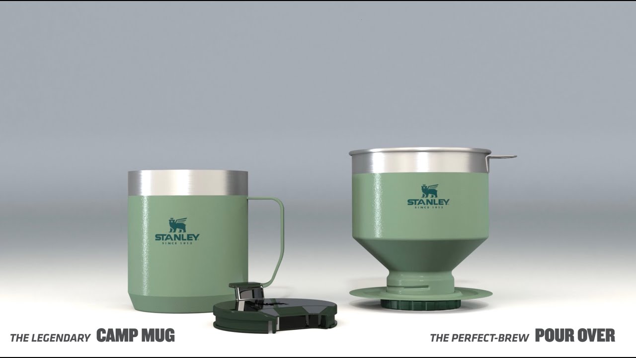 Stanley Camp Pour Over Set, Green