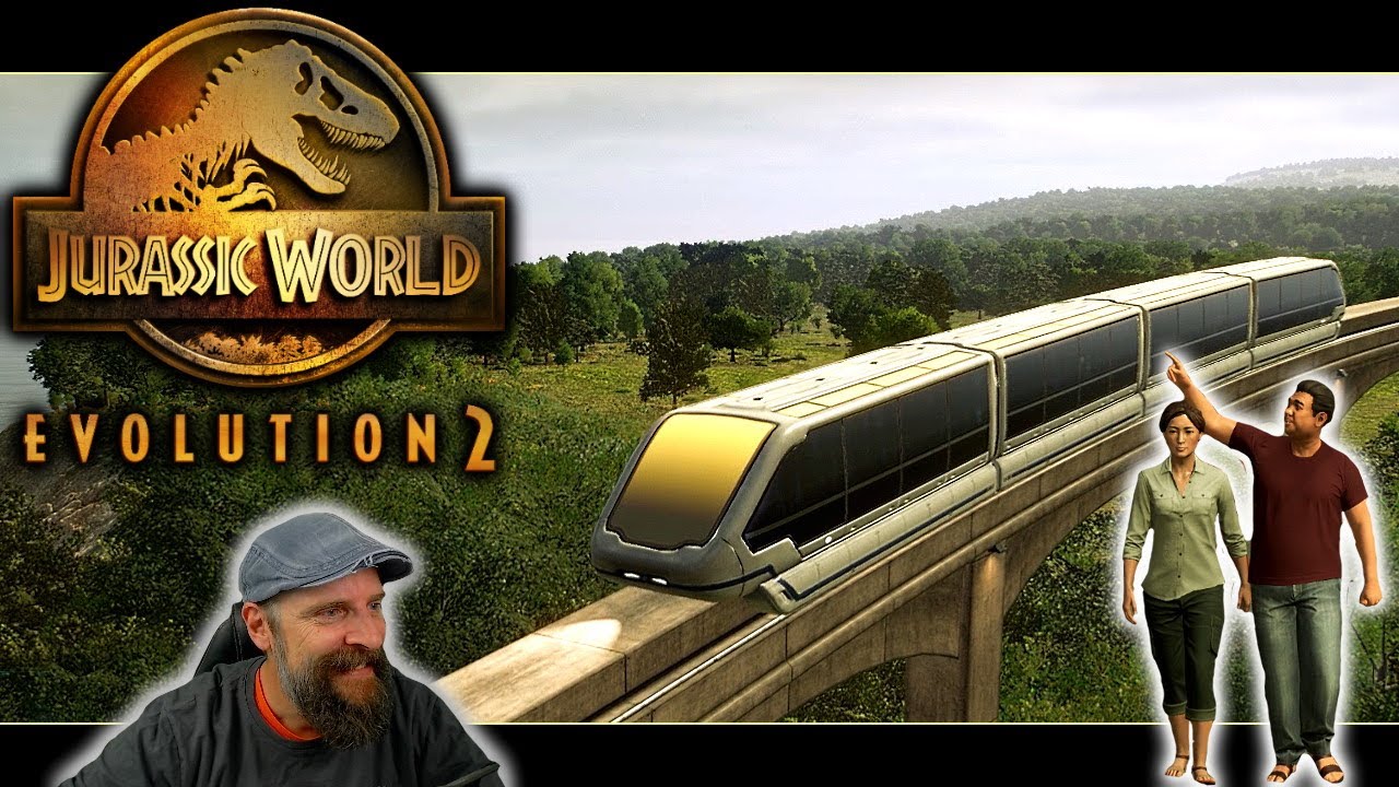 Jurassic World Evolution 2 🐐 20: Einschienenbahn startklar! 🐐 german ...