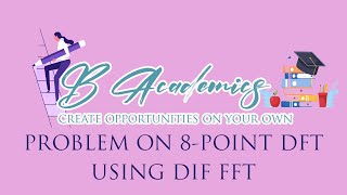 DSP Problem on 8-point DFT using DIF FFT