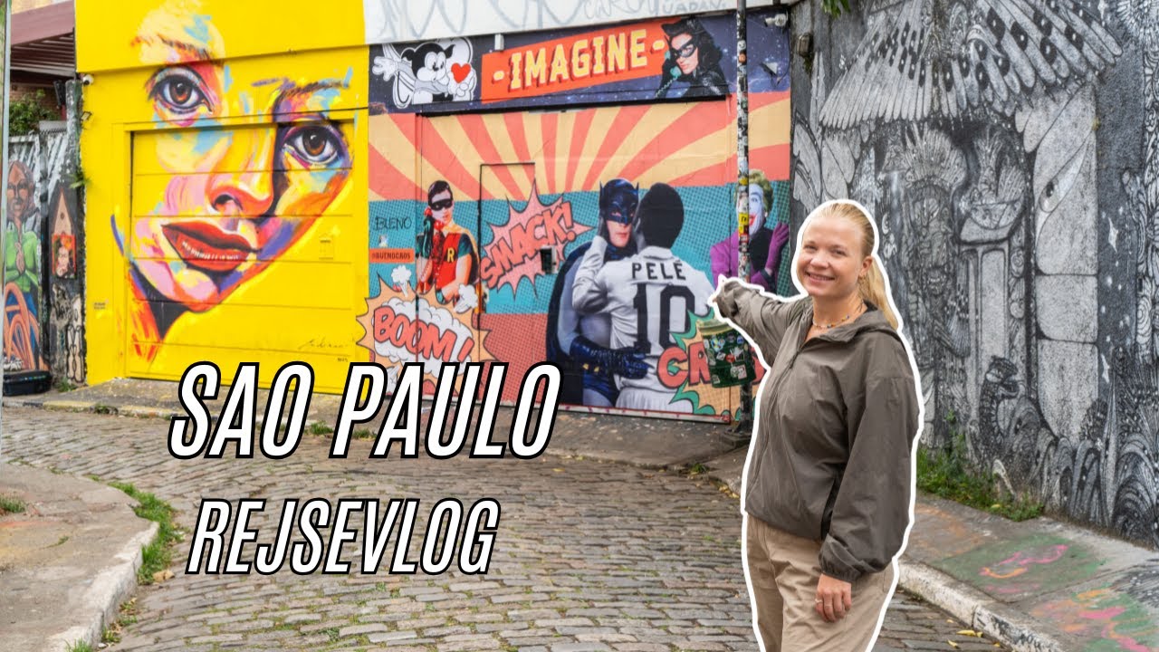 Massere af mad i millionbyen 🇧🇷 São Paulo rejsevlog
