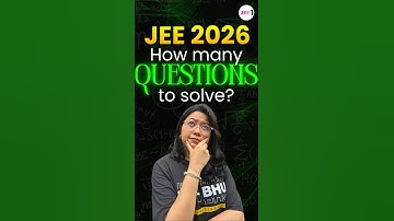 JEE 2026: How many questions/chapter to solve #jee2026 #motivation #jeemath