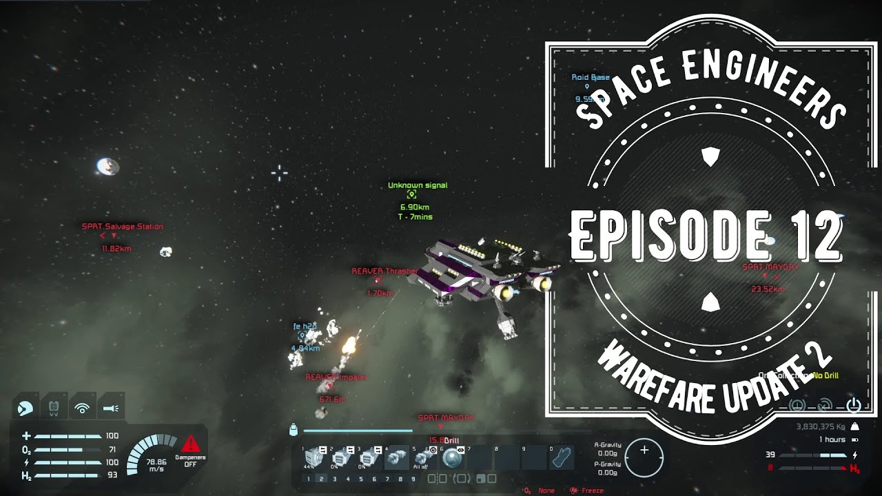 Space Engineers Ep12 Warfare update 2 - YouTube