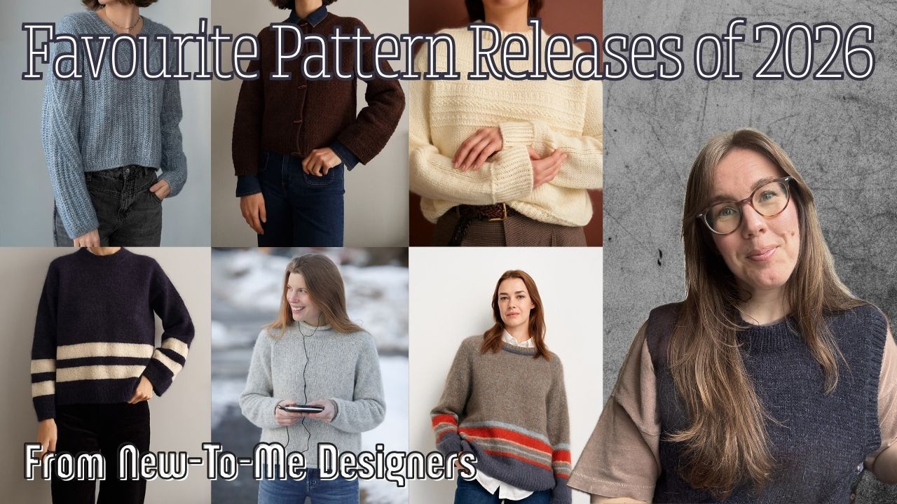 Favourite Sweater Patterns of 2026 (so far) from new-to-me designers