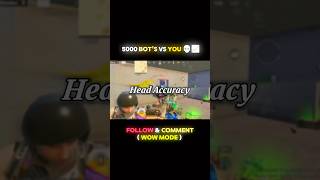 Best Wow Mode for close Reflexes &amp; Head accuracy 📈💀 #bgmi #bgmishorts #wowmode