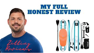 My Honest Review of Roc Inflatable Stand Up Paddle Board | Zitting Reviews