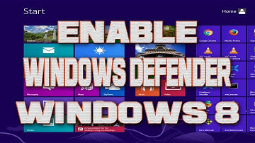 Enable Windows Defender in Windows 8 – Easy Guide | Turn on Windows Defender