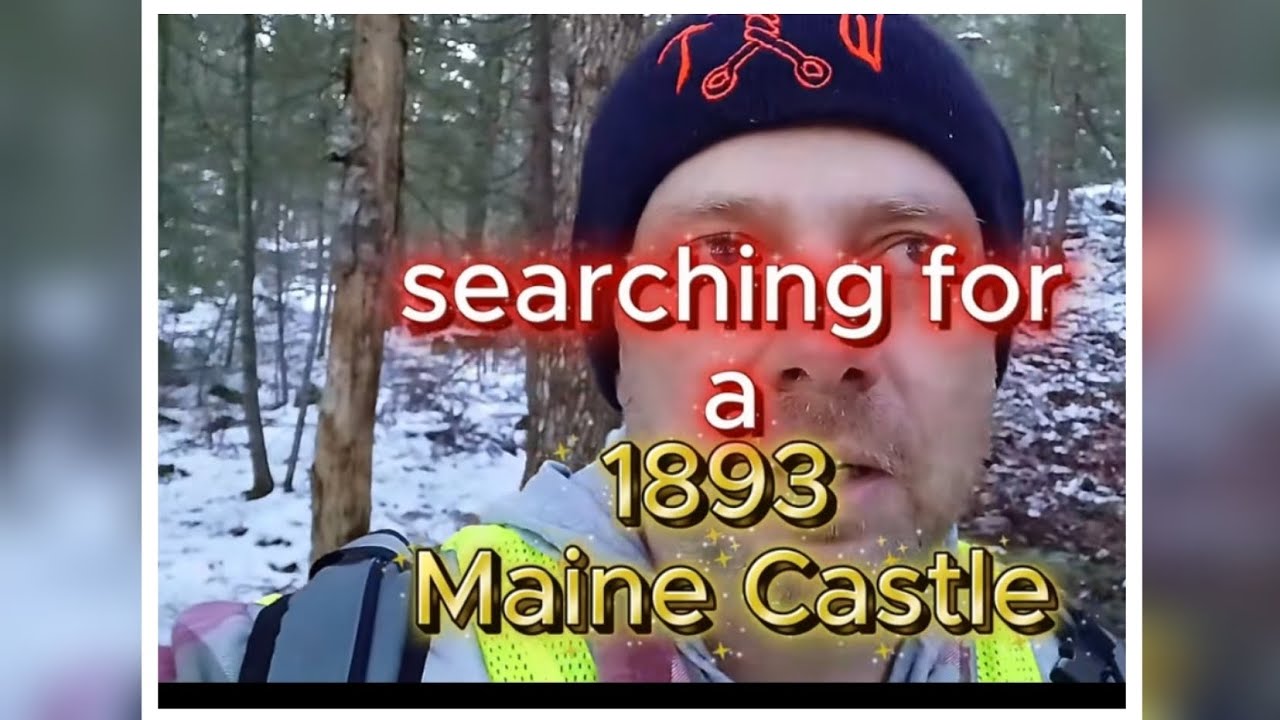 В поисках замка в глубине лесов штата Мэн!