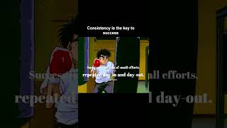 Consistency is the key to success | Small Efforts Create Big Success | Anime Motivation 💯🔥#short