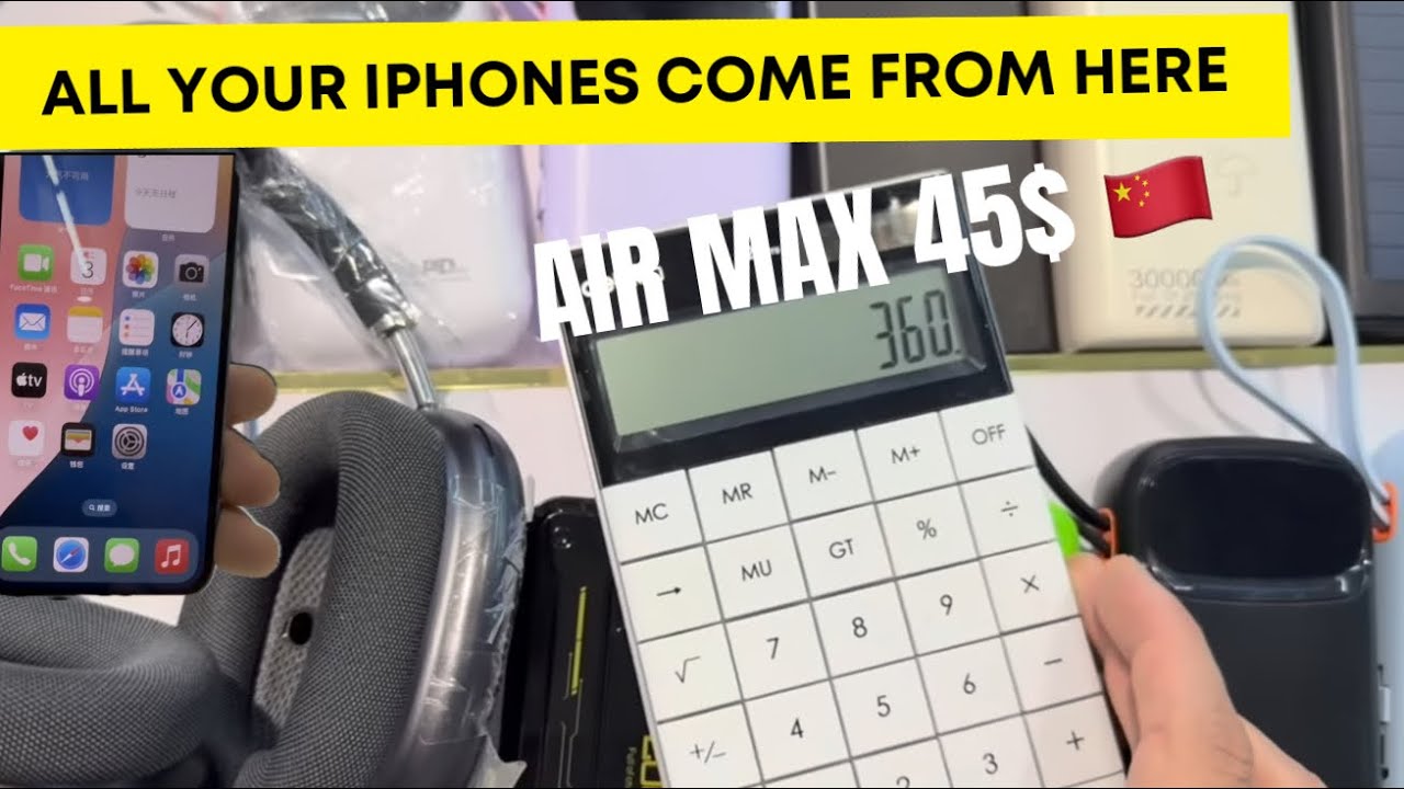 CHINA 🇨🇳 SHENZHEN WORLDS BIGGEST ELECTRONIC MARKET DIRT CHEAP PRICES BUSINESS WHOLESALE IPHONES