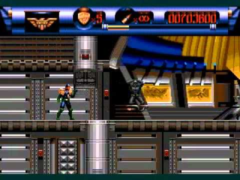 Judge Dredd Sega Mega Drive Genesis Walkthrough 006