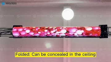 LED Roll Up Screen Scroll Rental advertising screen Foldable Rolling LED Screen GOB