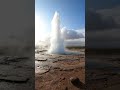 Strokkur geyser eruption, Iceland