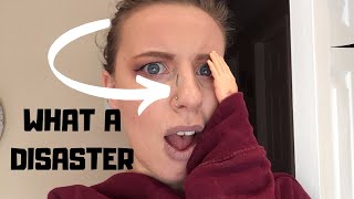 FULL FACE OF MAKE-UP USING TINY HANDS | CHALLENGE