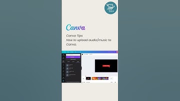 Thumbnail of How to upload audio or pre-recorded audio in Canva. #canvatutorial #canvatips  #canvapro