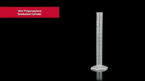 10mL Polypropylene Graduated Cylinder | U.S. Plastic Corporation®