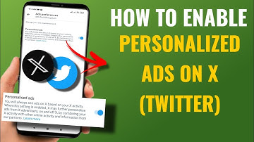 How to Enable Personalized Ads on X (Twitter) | English Guide
