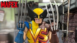 COMPARISON Mafex Wolverine