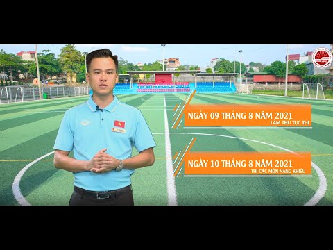 Video HƯỚNG DẪN DỰ THI CÁC MÔN NĂNG KHIẾU NGÀNH GIÁO DỤC THỂ... - youtube