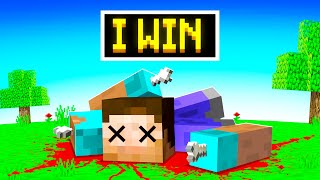 Minecraft, but if I die I win!