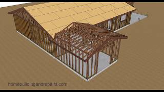Gable Roof Trusses With Fill Home Addition Roof Framing