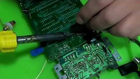 Famicom av mod, dark side of the mainboar