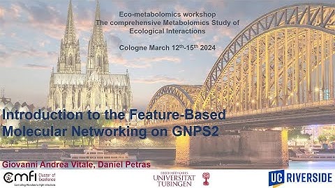 Eco-Metabolomics Workshop 2024 - Day 2 Session 10 - FBMN Hands-ON (Giovanni Vitale)
