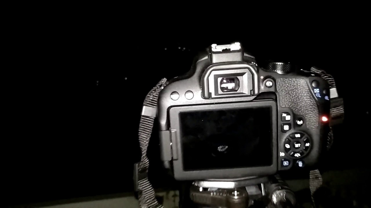 canon 800d night photography