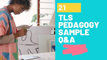 021#TLS PEDAGOGY||How to Answer the Pedagogy Questions?|