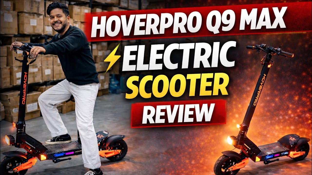 Hoverpro Q9 Max Electric Scooter Review ⚡ Full Details + Warehouse Visit & Contact Info!