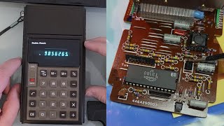 1976 Radio Shack EC-375 Calculator Quick Repair