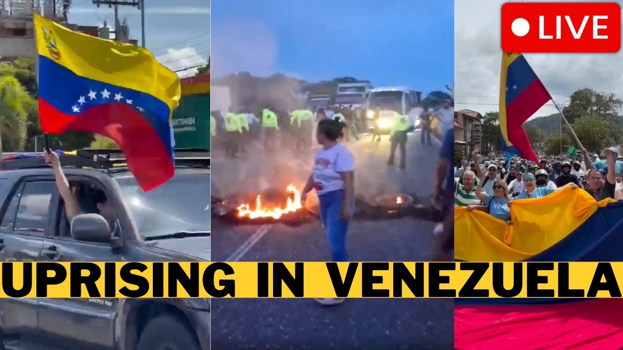 ⁣BREAKING: Communists Lose Control Of Venezuela Streets - Protests Heat Up