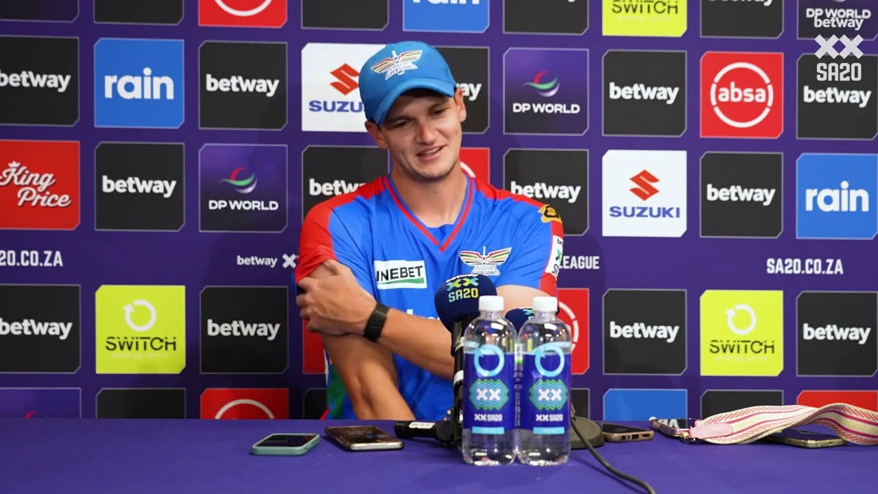 Eathan Bosch Post-match presser | Hindi Dubbed | MICTvDSG | Betway SA20